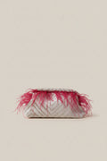 Clutch — Zebra Champagne Rosé